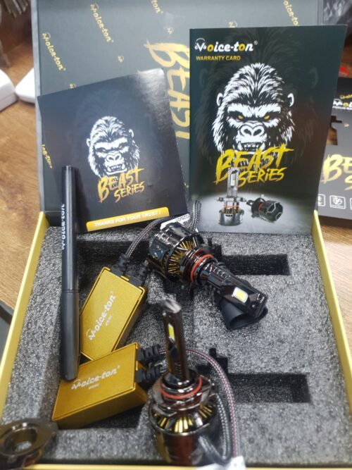Voice-ton® Beast Series LED Headlight Bulbs – 300W | 30000LM | 6500K (Pair) - Image 2