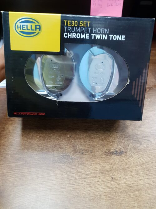 HELLA TE30 Chrome Twin Tone Trumpet Horn Set– Premium Performance & Style - Image 2