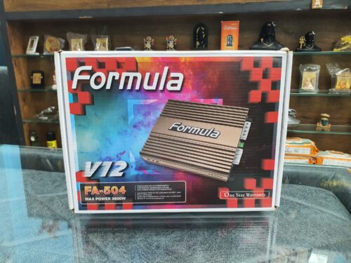 Formula V12 FA-504 Car Amplifier – 3600W Max Power Copy