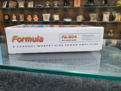 Formula V12 FA-504 Car Amplifier – 3600W Max Power Copy - Image 2