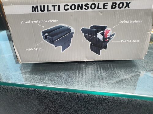 DOSOON Multi Console Box AC-450 – Premium Armrest with 7 USB Ports - Image 2