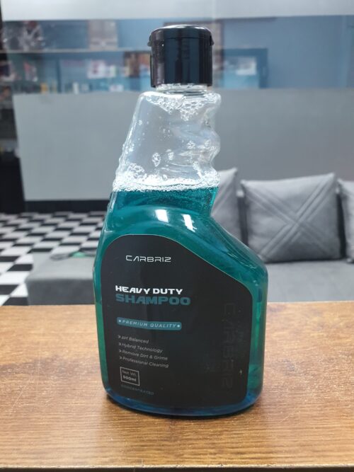 CARBRIZ Heavy Duty Car Shampoo – 500ml:

Premium Quality | Advanced Cleaning Formula | Professional-Grade Finish