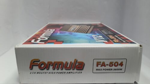 Formula V12 FA-504 Car Amplifier – 3600W Max Power - Image 3