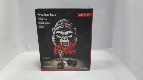 Voice-ton® Beast Series LED Headlight Bulbs – 300W | 30000LM | 6500K (Pair)