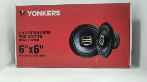 Yonkers YK-700 Car Speakers – 700W Peak Power (6"x6") - Image 2