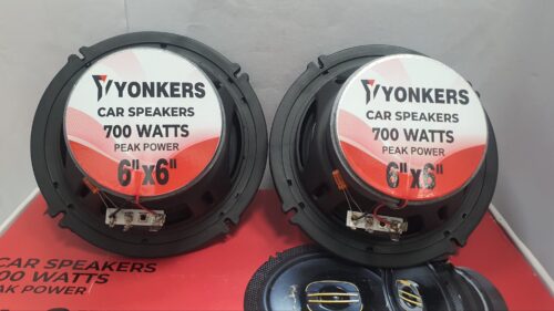 Yonkers YK-700 Car Speakers – 700W Peak Power (6"x6") - Image 5
