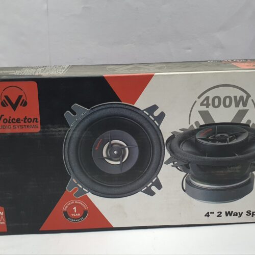 Voice-ton VT-430 – 4" 2-Way High-Performance Car Speakers (400W Peak Power)