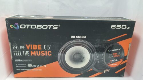 Otobots OB-CS1651 6.5" Coaxial Car Speakers – 650W High Power Audio - Image 2