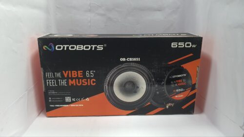 Otobots OB-CS1651 6.5" Coaxial Car Speakers – 650W High Power Audio
