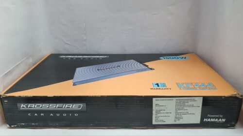 Krossfire KF-444,  4-Channel Car Amplifier – 1500W High Power Audio Upgrade - Image 2