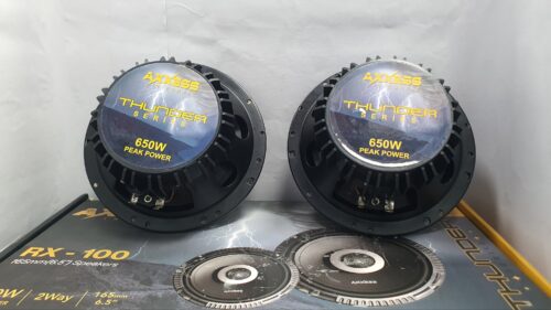 Axxess RX-100 Thunder Series 6.5" (165mm) 2-Way Speakers – 650W Peak Power - Image 6
