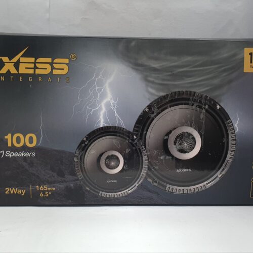 Axxess RX-100 Thunder Series 6.5" (165mm) 2-Way Speakers – 650W Peak Power