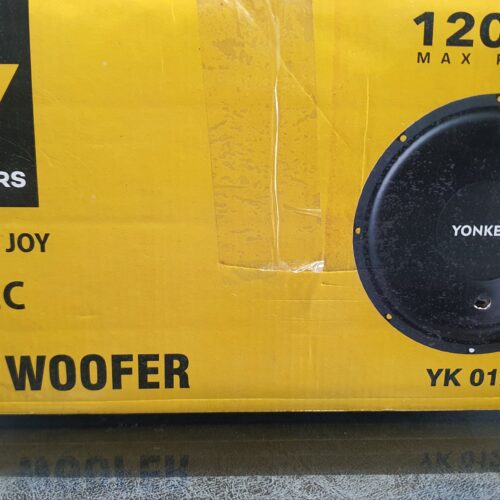 Yonkers 12" Woofer (YK 012) – 1200W Max Power