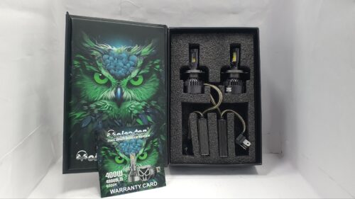 Voice-ton® Owl High Power Series LED Headlight Bulbs – 400W | 48000LM | 6500K - Image 3