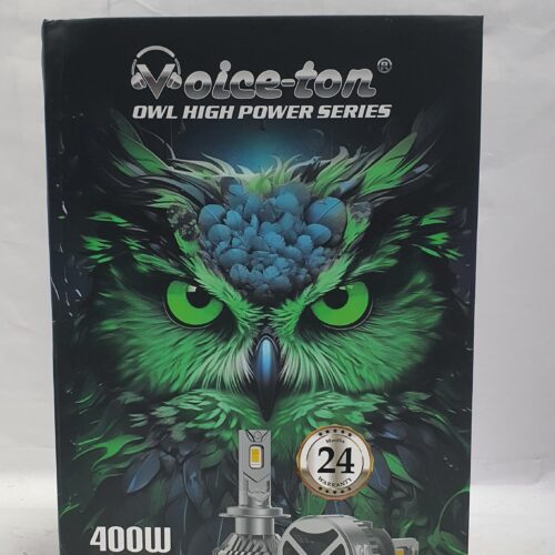 Voice-ton® Owl High Power Series LED Headlight Bulbs – 400W | 48000LM | 6500K