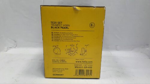 HELLA TE20 Set Trumpet Horn – Black Pearl 🚗🔊 - Image 3