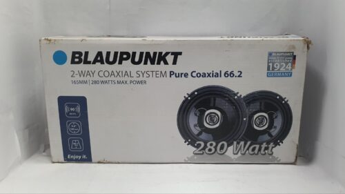 Blaupunkt Pure Coaxial 66.2 – 2-Way Coaxial Speaker System (165mm / 280W)
