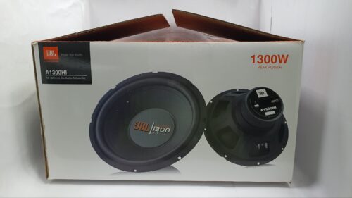 JBL  A1300HI – 12" (300mm) Car Audio Subwoofer | 1300W Peak Power