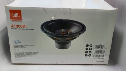 JBL  A1300HI – 12" (300mm) Car Audio Subwoofer | 1300W Peak Power - Image 2