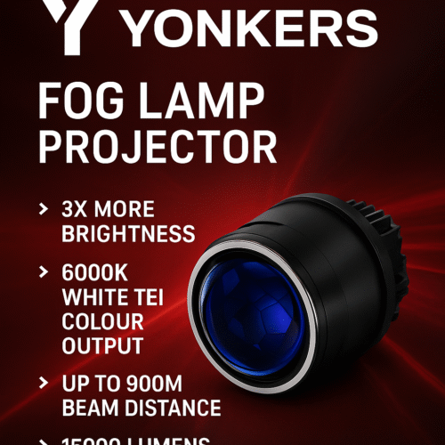 Yonkers 120W Fog Lamp Projector – High-Performance LED Lighting for Maximum Visibility